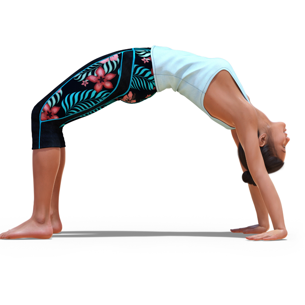 Best Yoga Poses for Hair Growth Holpura wheel yoga pose